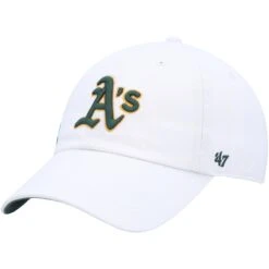 Women's Oakland Athletics '47 White Spring Training Confetti Icon Clean Up Adjustable Hat -BigLeagueCaps Store womens 47 white oakland athletics spring training confetti icon clean up adjustable hat ss5 p 4935246pv 3u c0er3toaeqxesc7yqyxov b85sqhyihp8bozulopc5