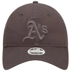 Women's Oakland Athletics New Era Graphite Core Classic Cloud Tonal 9TWENTY Adjustable Hat -BigLeagueCaps Store womens new era graphite oakland athletics core classic cloud tonal 9twenty adjustable hat pi4681000 altimages ff 4681532 400cee57fc660c55a3baalt2 full