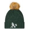 Women's Oakland Athletics New Era Green Luxe Cuffed Knit Hat With Pom 2 Women's Oakland Athletics New Era Green Luxe Cuffed Knit Hat With Pom -BigLeagueCaps Store womens new era green oakland athletics luxe cuffed knit hat with pom pi4221000 ff 4221872 b77600070e8b1a0b914b full