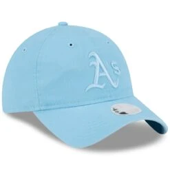 Women's Oakland Athletics New Era Light Blue Doscientos Core Classic 9TWENTY Adjustable Hat -BigLeagueCaps Store womens new era light blue oakland athletics doscientos core classic 9twenty adjustable hat ss5 p 5003775pv 3u gnrhqtadg9polbidulppv ewohghduizvbxwvcfc0b