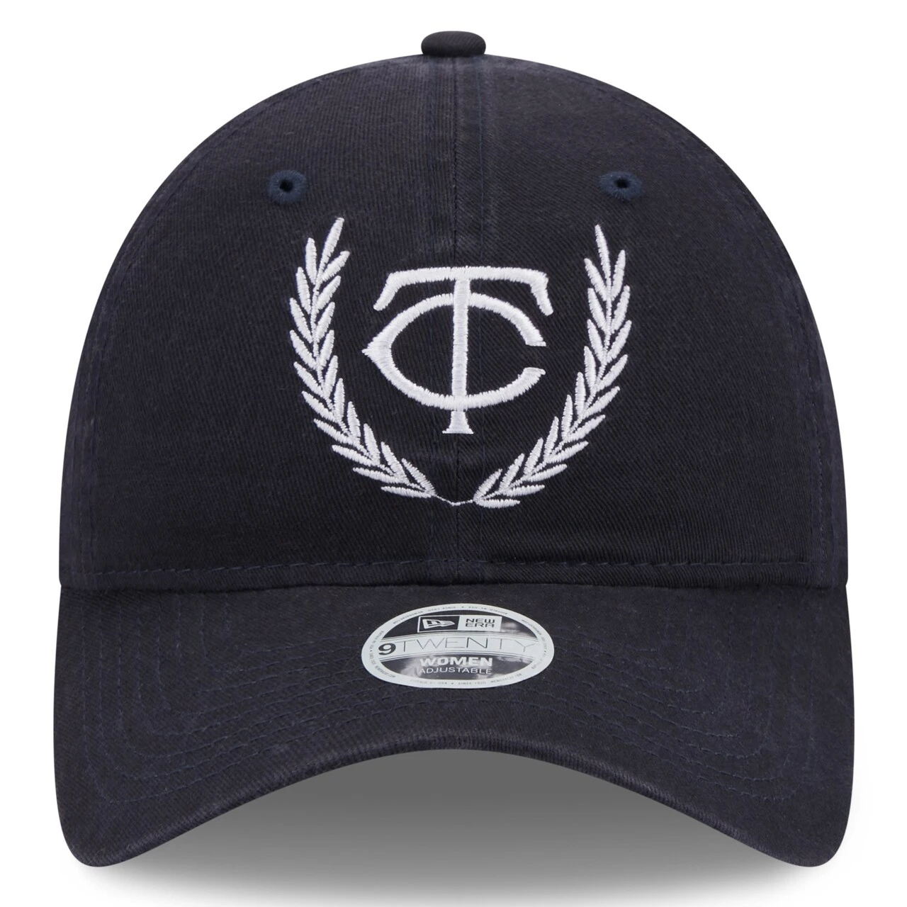 Women's Minnesota Twins New Era Navy Leaves 9TWENTY Adjustable Hat 4 Women's Minnesota Twins New Era Navy Leaves 9TWENTY Adjustable Hat - Image 2