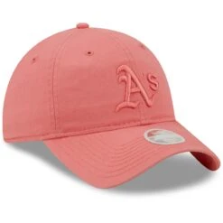 Women's Oakland Athletics New Era Pink Lift Core Classic 9TWENTY Adjustable Hat -BigLeagueCaps Store womens new era pink oakland athletics lift core classic 9twenty adjustable hat pi4417000 altimages ff 4417917 9e409d47cf8f372d4832alt3 full