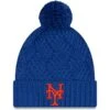 Women's New York Mets New Era Royal Brisk Cuffed Knit Hat With Pom 2 Women's New York Mets New Era Royal Brisk Cuffed Knit Hat With Pom -BigLeagueCaps Store womens new era royal new york mets brisk cuffed knit hat with pom pi4221000 ff 4221826 c91413640374bf0bb3a5 full