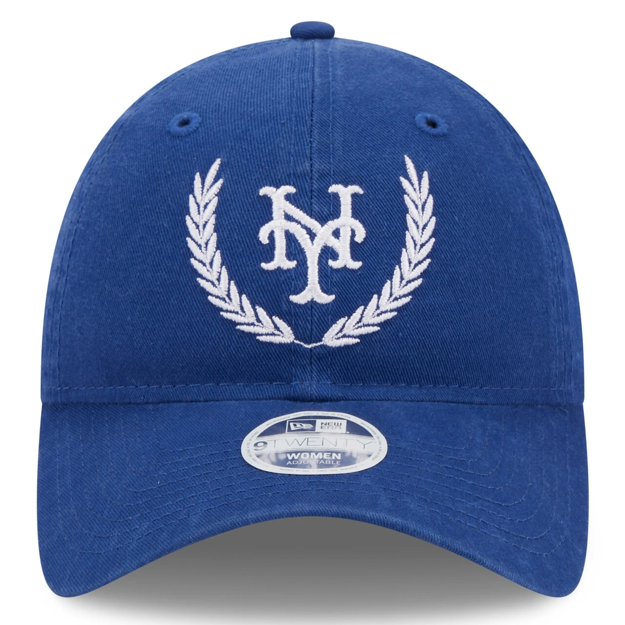 Women's New York Mets New Era Royal Leaves 9TWENTY Adjustable Hat 4 Women's New York Mets New Era Royal Leaves 9TWENTY Adjustable Hat - Image 2