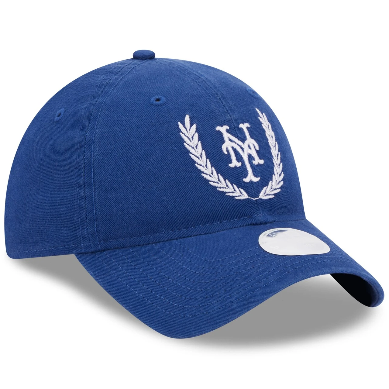 Women's New York Mets New Era Royal Leaves 9TWENTY Adjustable Hat 5 Women's New York Mets New Era Royal Leaves 9TWENTY Adjustable Hat - Image 3
