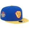 Men's Milwaukee Brewers New Era Royal/Yellow Empire 59FIFTY Fitted Hat 2 Men's Milwaukee Brewers New Era Royal/Yellow Empire 59FIFTY Fitted Hat -BigLeagueCaps Store yellow milwaukee brewers empire 59fifty fitted hat ss5 p 200006646pv 1u tbc7e6bcx60efbgtxvz8v xdqnnv3tjpqhqp1fz6i2
