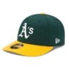 Men's Oakland Athletics New Era Green/Yellow Home Authentic Collection On-Field Low Profile 59FIFTY Fitted Hat -BigLeagueCaps Store yellow oakland athletics home authentic collection on field low profile 59fifty fitted hat pi2659000 ff 2659867 full