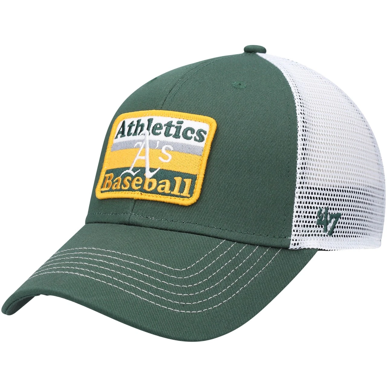 Youth Oakland Athletics '47 Green Ramble MVP Trucker Snapback Hat 3 Youth Oakland Athletics '47 Green Ramble MVP Trucker Snapback Hat