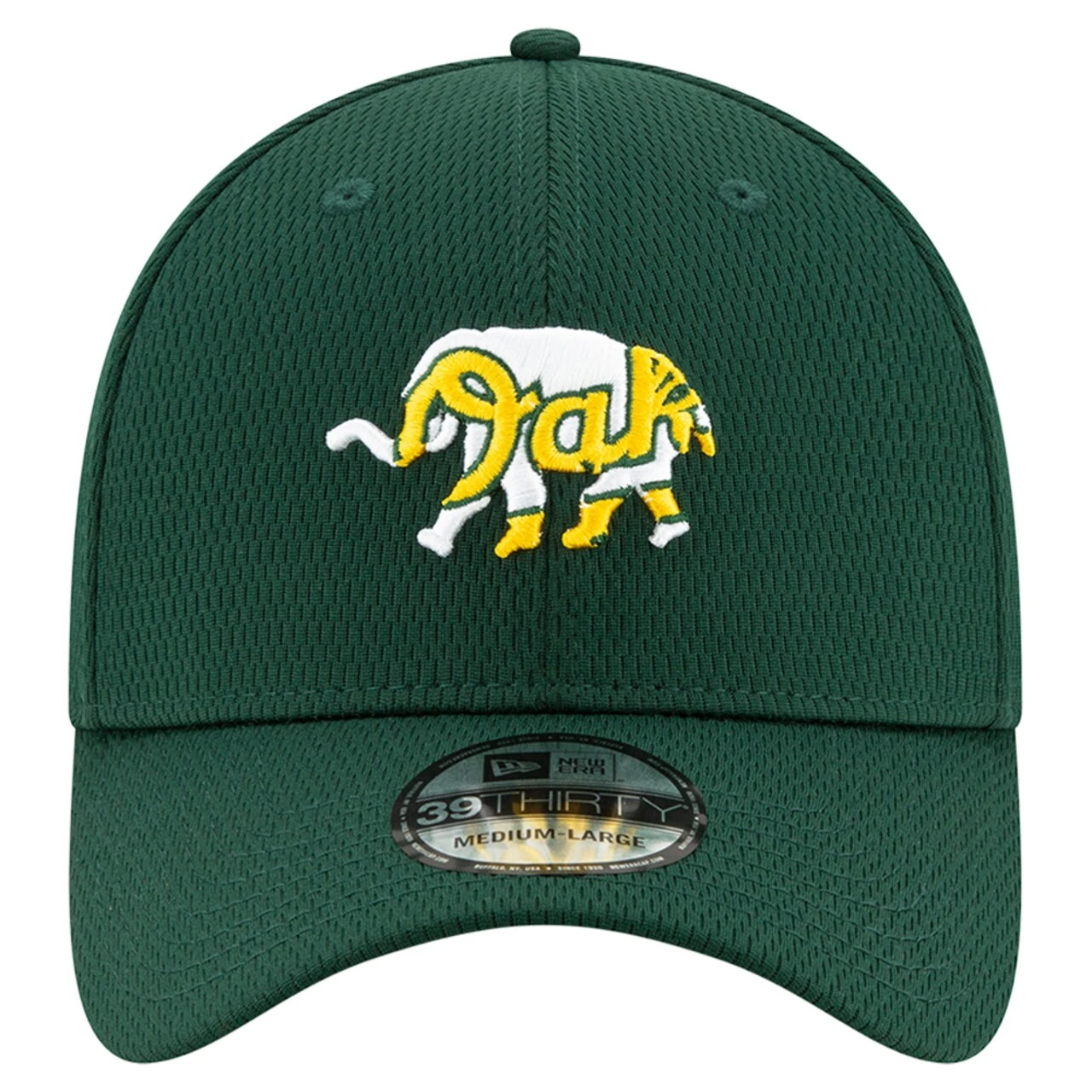 Youth Oakland Athletics New Era Green Spring Training Batting Practice 39THIRTY Flex Hat 4 Youth Oakland Athletics New Era Green Spring Training Batting Practice 39THIRTY Flex Hat - Image 2