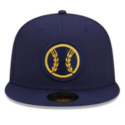 Youth Milwaukee Brewers New Era Navy 2023 Batting Practice 59FIFTY Fitted Hat 7 Youth Milwaukee Brewers New Era Navy 2023 Batting Practice 59FIFTY Fitted Hat -BigLeagueCaps Store youth new era navy milwaukee brewers 2023 batting practice 59fifty fitted hat pi4418000 altimages ff 4418755 2b178de8960d97046f45alt2 full