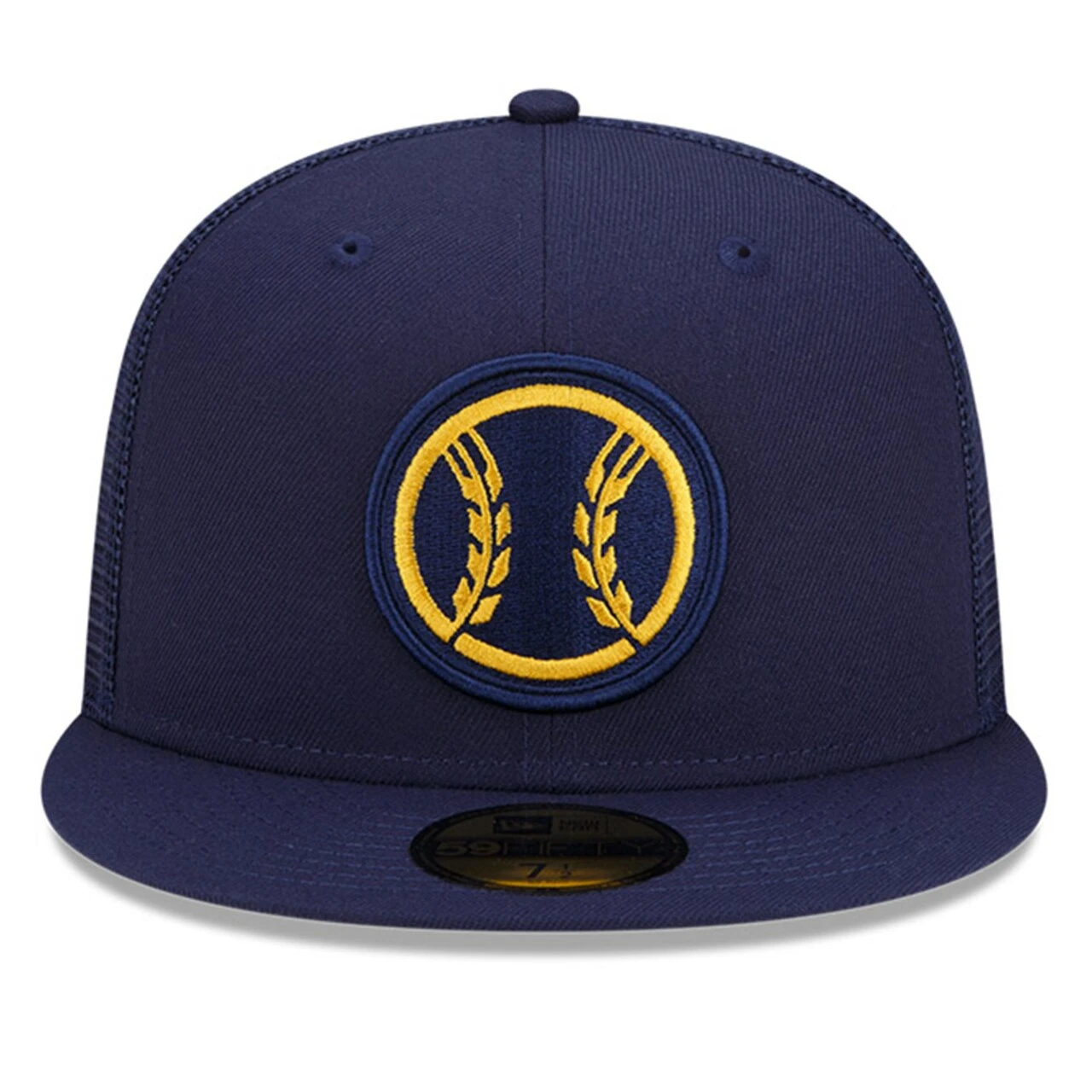 Youth Milwaukee Brewers New Era Navy 2023 Batting Practice 59FIFTY Fitted Hat 4 Youth Milwaukee Brewers New Era Navy 2023 Batting Practice 59FIFTY Fitted Hat - Image 2