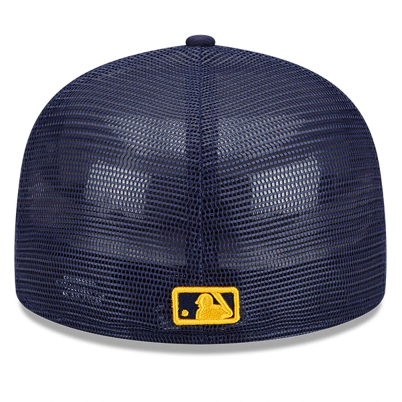 Youth Milwaukee Brewers New Era Navy 2023 Batting Practice 59FIFTY Fitted Hat 6 Youth Milwaukee Brewers New Era Navy 2023 Batting Practice 59FIFTY Fitted Hat - Image 4
