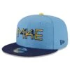 Youth Milwaukee Brewers New Era Powder Blue 2022 City Connect 9FIFTY Snapback Adjustable Hat -BigLeagueCaps Store youth new era powder blue milwaukee brewers 2022 city connect 9fifty snapback adjustable hat pi4464000 altimages ff 4464403 0999a28ad425701713aaalt1 full